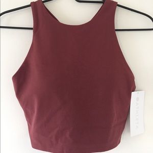 Athleta conscious crop top